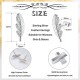 Sterling 925 Feather Stud Earring For Women Girls Tiny/Small Leaf Stud Earring Hypoallergenic Cartilage Earrings Piercing Sterling 925 Feather Stud Earring For Women Girls Tiny/Small Leaf Stud Earring Hypoallergenic Cartilage Earrings Piercing